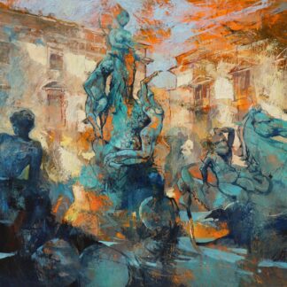 Aretusa la prediletta (Diana fountain in Ortigia - Syracuse) by Alex Bertaina