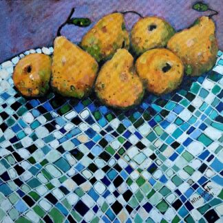 yellow pears painting