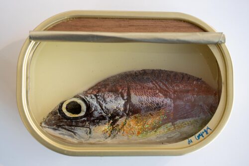 fish tin artwork