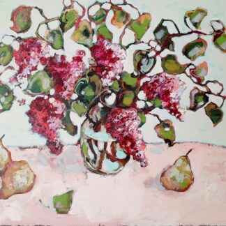 Lilac and Pears by Ania Pieniazek
