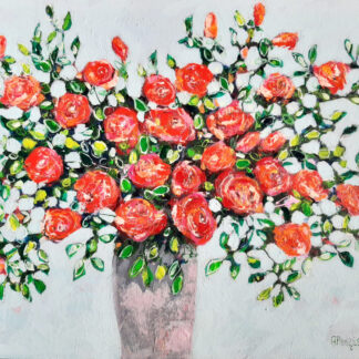 Red Roses by Ania Pieniazek