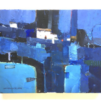 Blue Moorings by Michael Hill