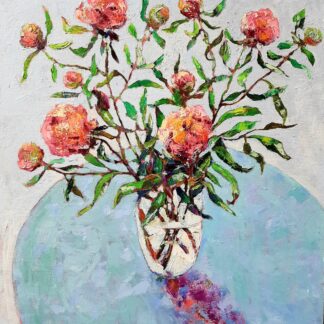 Peonies I by Ania Pieniazek