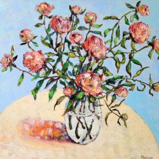 Peonies II by Ania Pieniazek