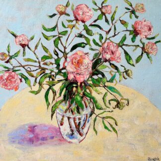 Peonies III by Ania Pieniazek
