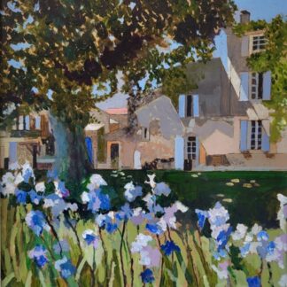 Irises by Mike Hall
