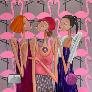 Flamingos by Paula Font