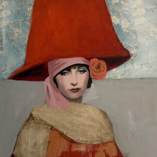 Portrait of a Parisian Woman by Nicolle Menegaldo