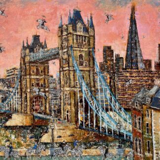 Flying High, Tower Bridge by Ellie Hesse