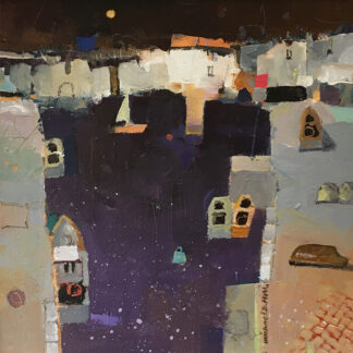 Harbour By Night by Michael Hill