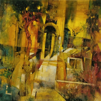 Playing Amongst the Yellows by Alex Bertaina