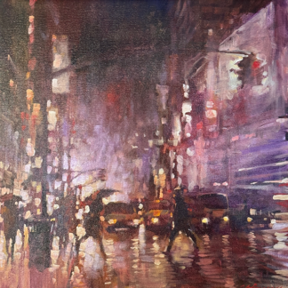 When the City Turns To Gold by David Hinchliffe