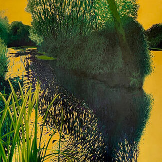 Longing for the Waters with Impatience by Riga Forbes - Oil on Canvas