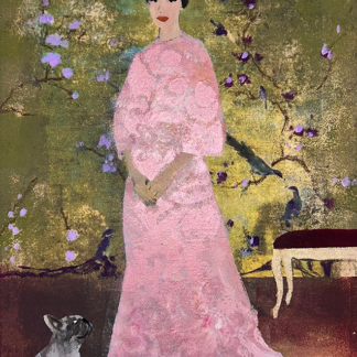 Fading Exotic Birds Framed by Barry Wilson