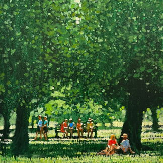 London's Summer Shade by David Hinchliffe