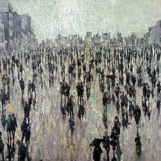 Soft Pavement Colours by Julia Whitehead