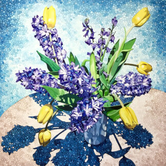 Tulips and Hyacinths by Ewa Adams