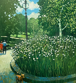 The City's Flower Bed by David Hinchliffe