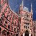 Stampede at St Pancras-oilpainting-EllieHesse (3)