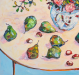 Conkers, Pears and Roses by Ania Pieniazek, 80x80cm, £1,200_detail02