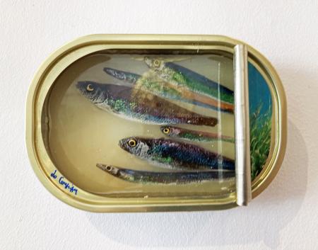 Fish tin medium rectangle